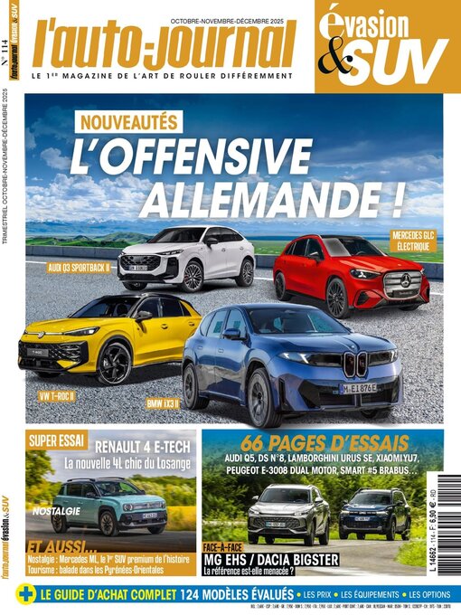 Title details for L'Auto-Journal 4x4  by Editions Mondadori Axel Springer (EMAS) - Available